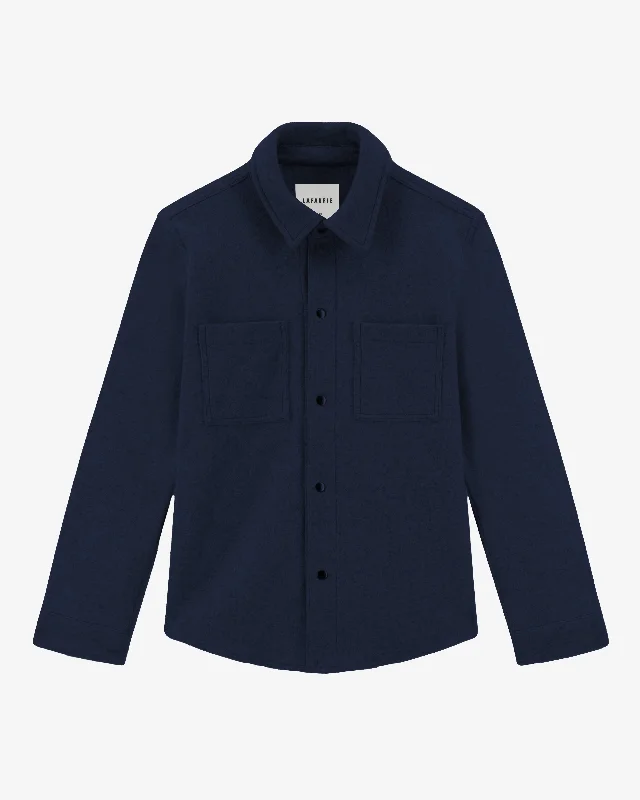 GARDELLA Jersey Jacket - Navy