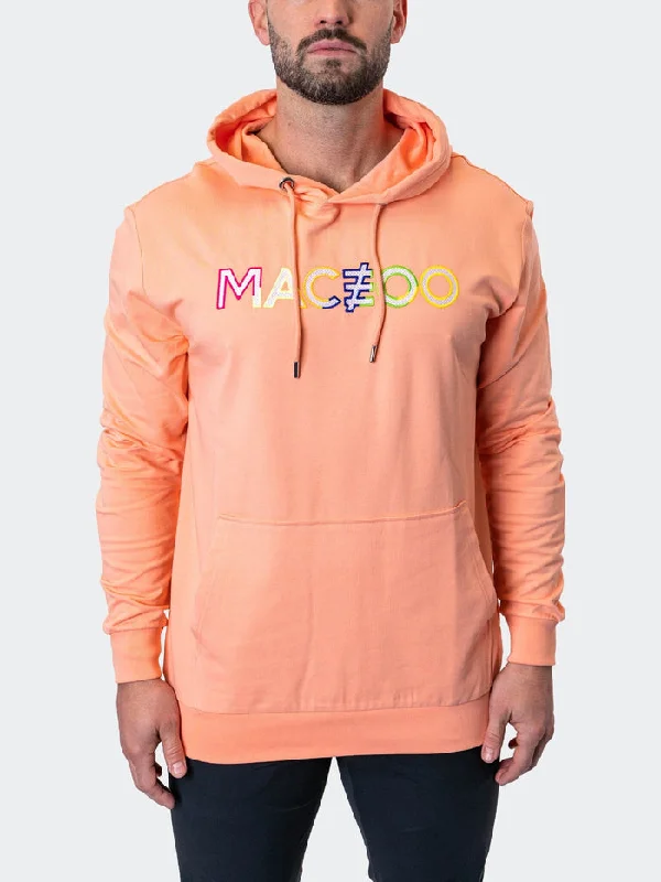 Maceoo Stretch Athletic Wear | Hoodie TrueColors PeachPink