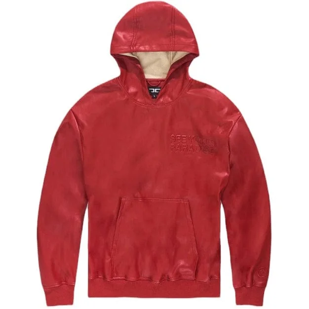 Jordan Craig Thriller Pullover Hoodie (Red) 8556H