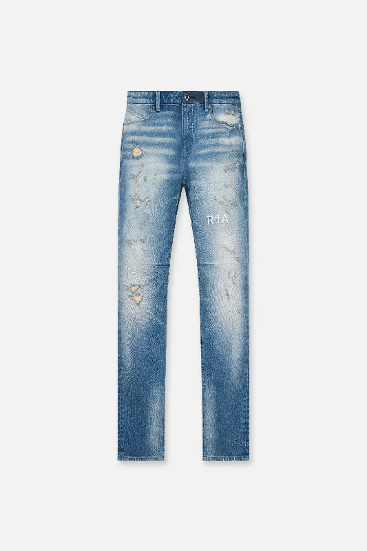 BRYANT SKINNY JEAN | LIGHT WASH DISTRESSED