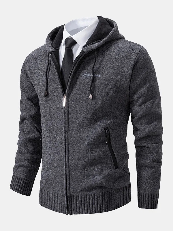 Zip Up Hooded Sweater