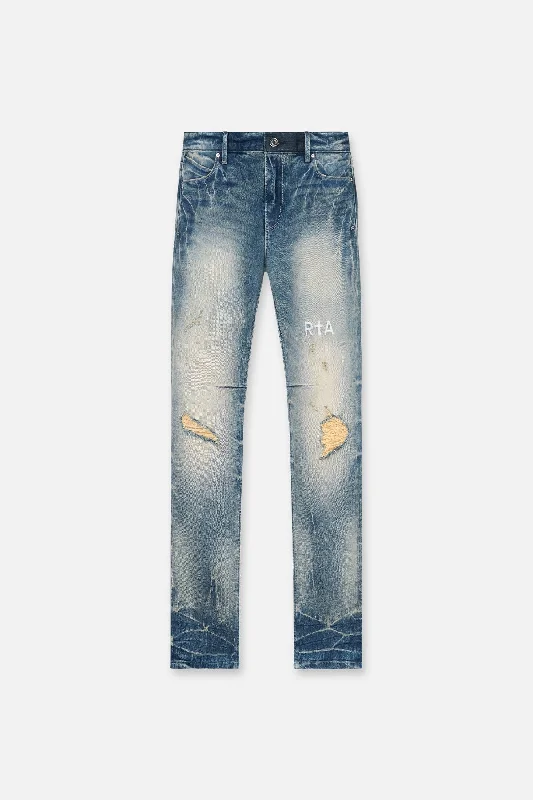 CLAYTON SKINNY JEAN | WORN OUT BLUE