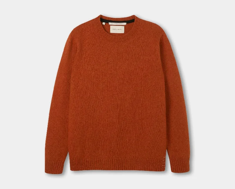 Makers Stitch Jumper - Orange