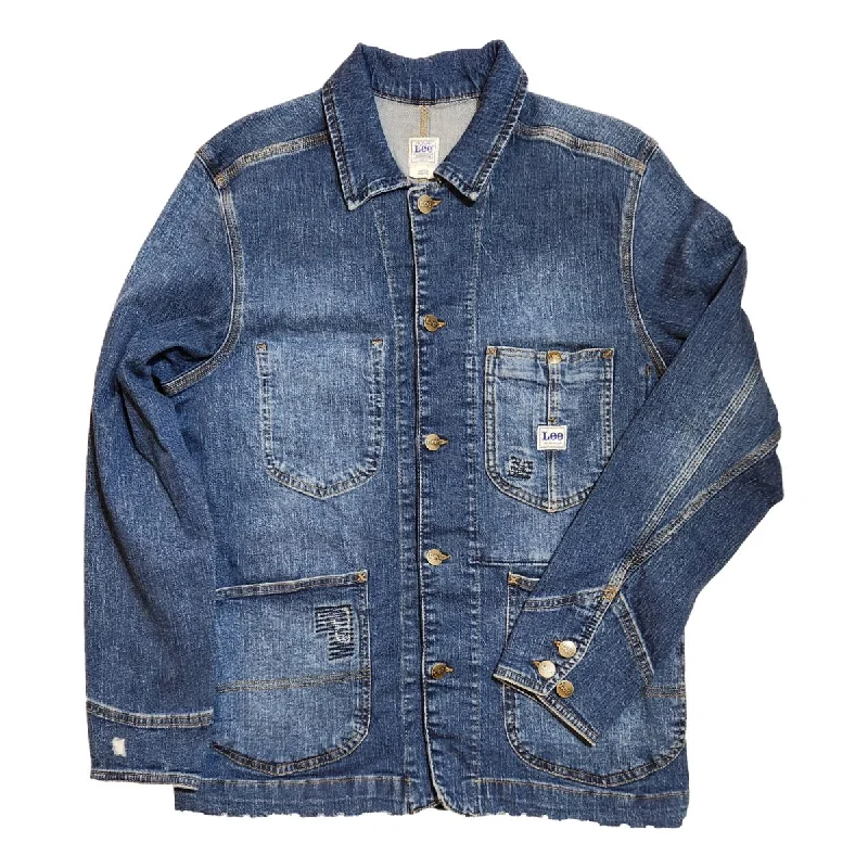 Denim Chore Coat Mid Wash