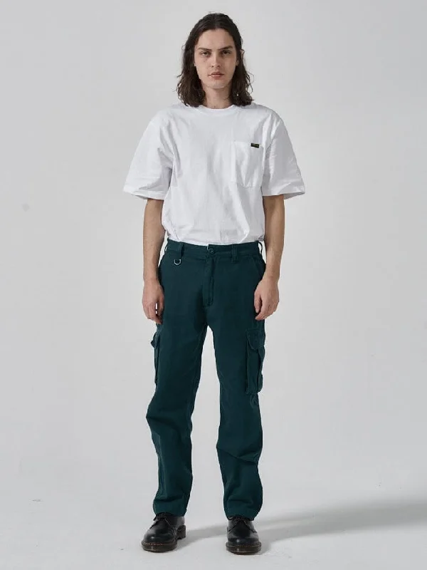 Hard Yakka x Thrills Slacker Cargo Pant - Yakka Green