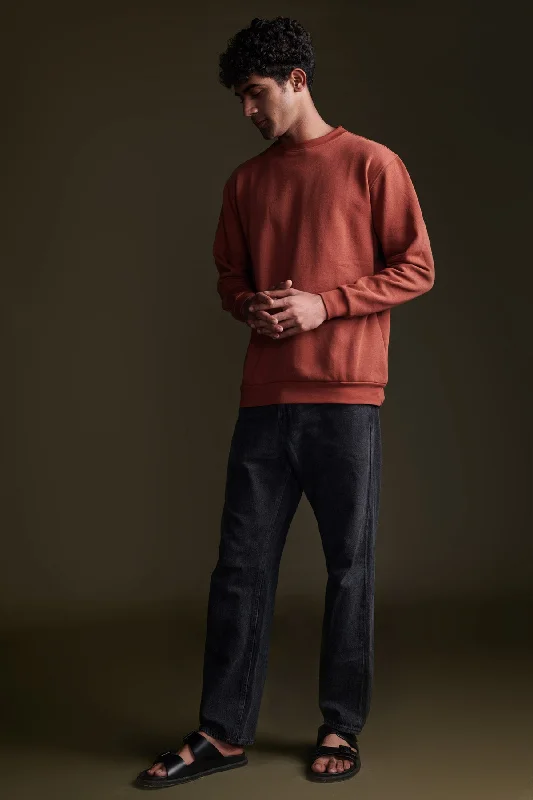 Rust Orange Sweatshirt