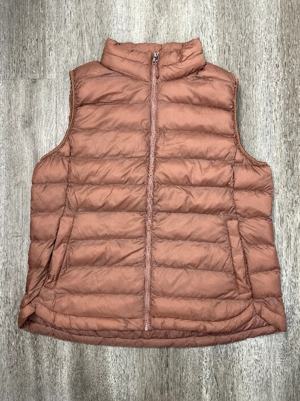 Vest Puffer & Quilted By 32 Degrees In Brown, Size: Xl