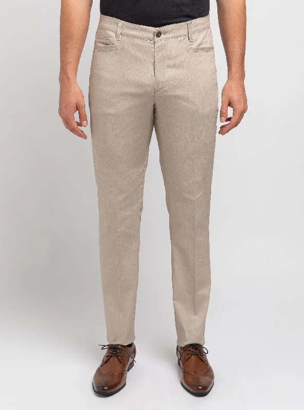 Textured Stretch Weave Pants