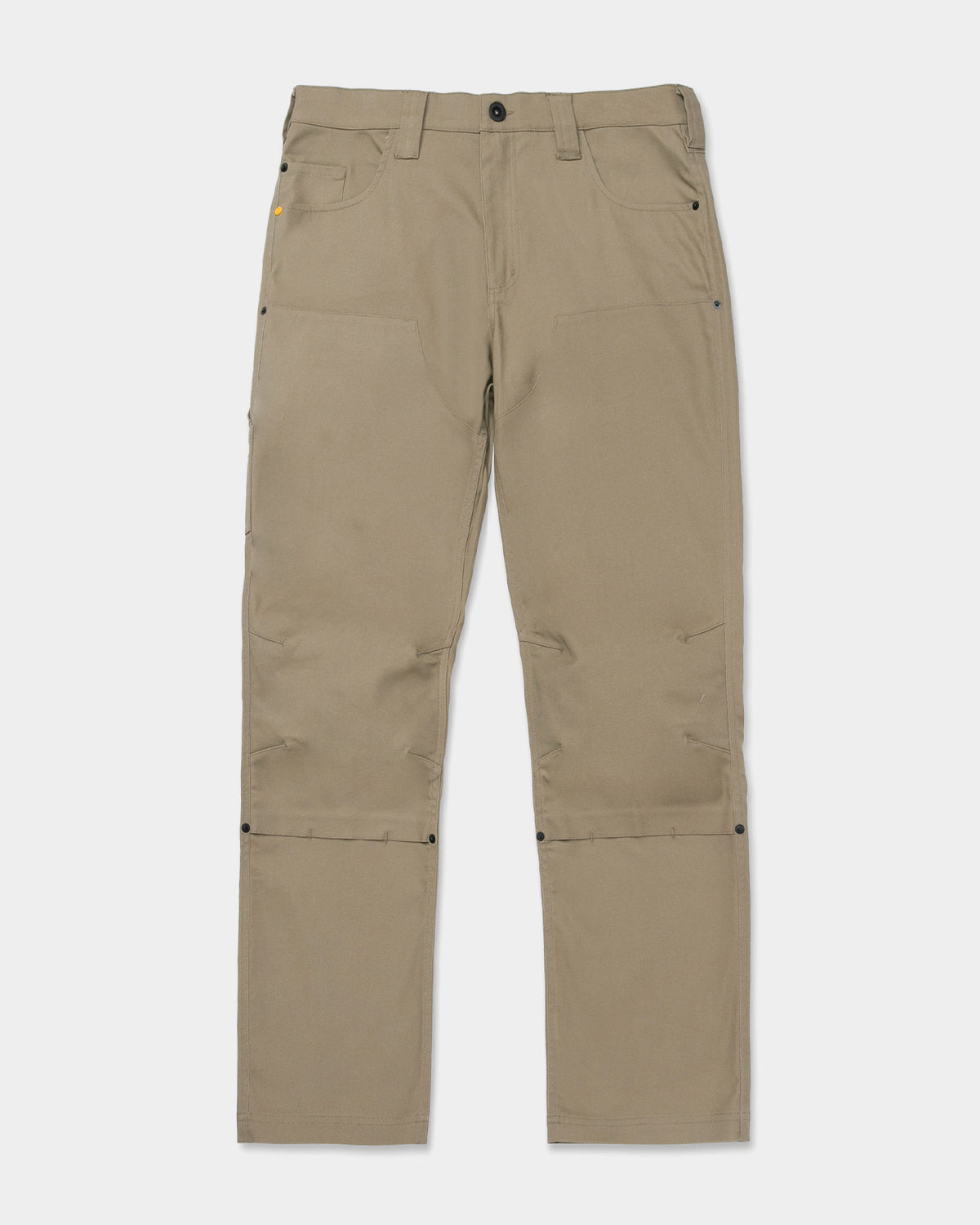 MEN'S DOUBLE FRONT STRETCH CANVAS PANT - STRAIGHT FIT