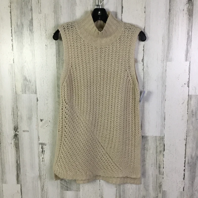 Vest Sweater By Bcbgeneration In Cream, Size: S