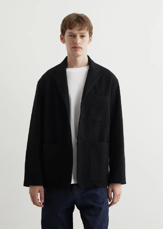 Fox J Pure Wool Flannel Jacket