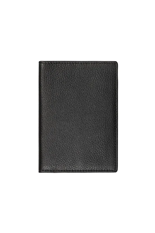 Black Deerskin 4 Card Wallet