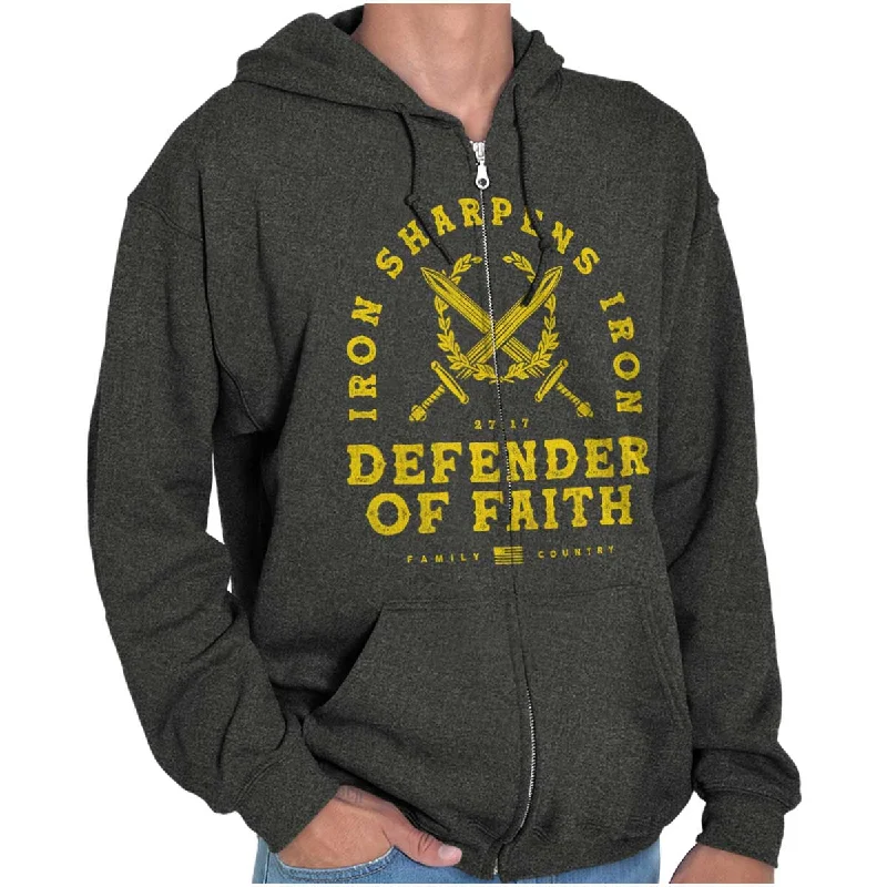 Iron Sharpens Iron Zip Hoodie