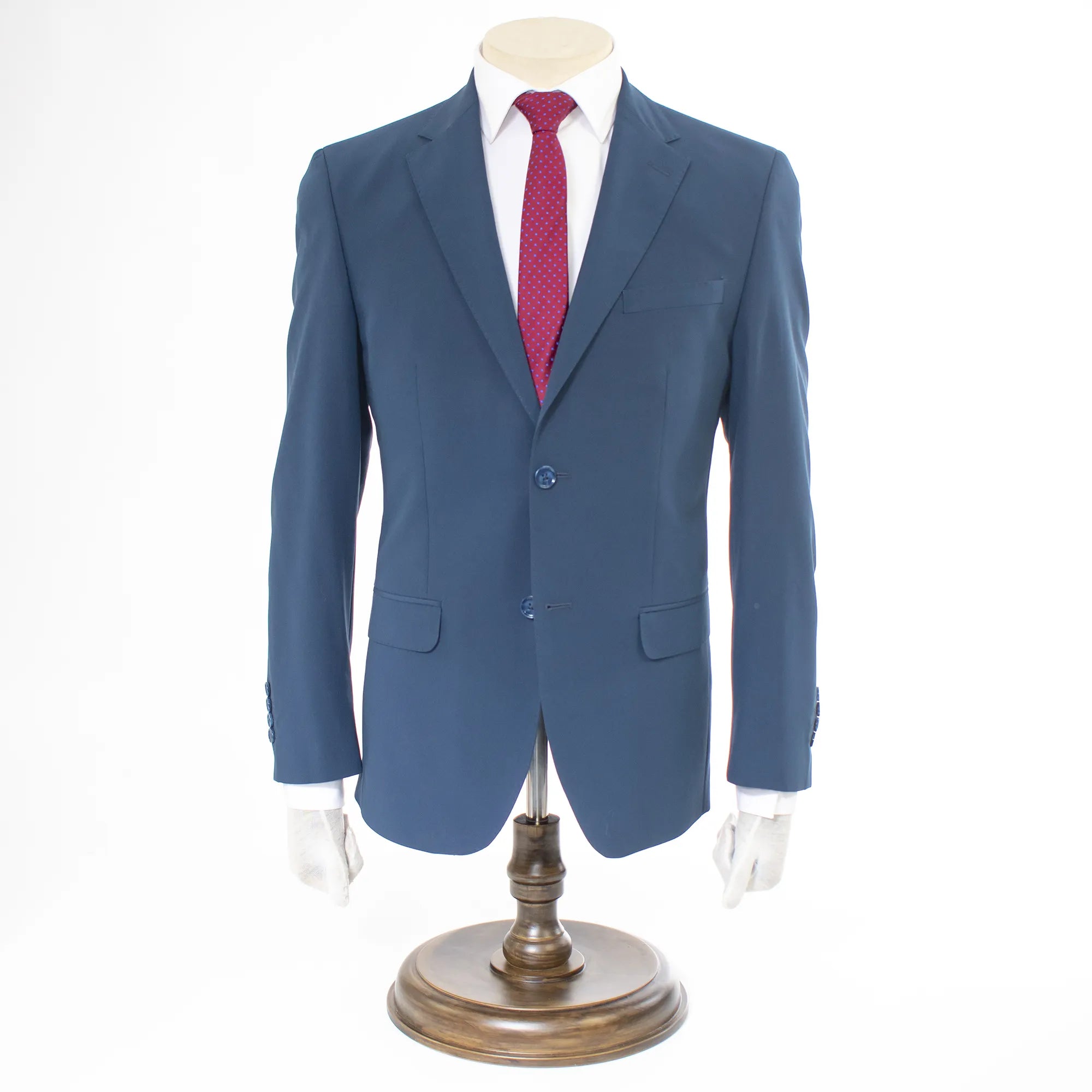 Navy Stretch Slim-Fit 2-Piece Suit