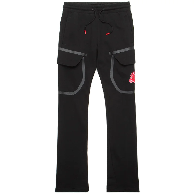 Enzo Fleece Flare Sweatpants