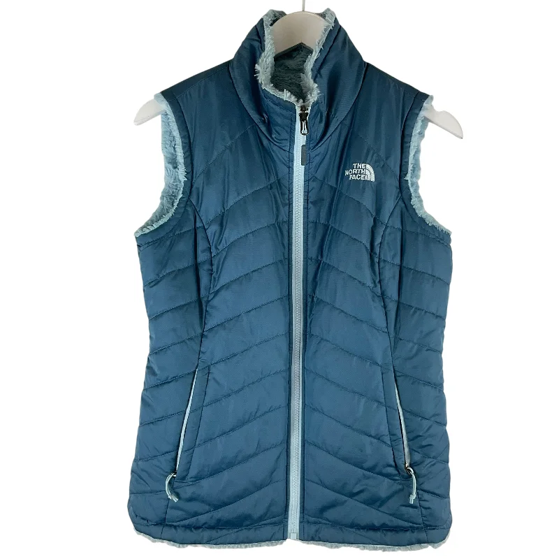 Vest Designer By The North Face In Teal, Size: S