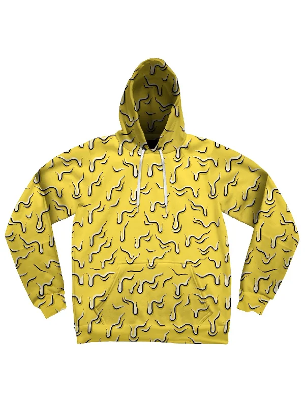 Neon Drippy (Yellow) Unisex Hoodie