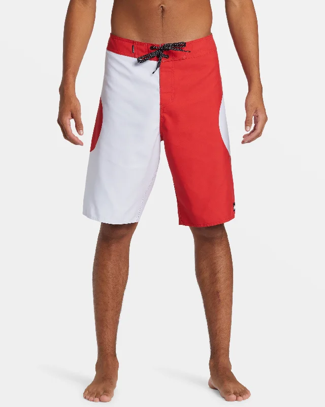 Everyday Griff Straight 21" Boardshorts - Salsa