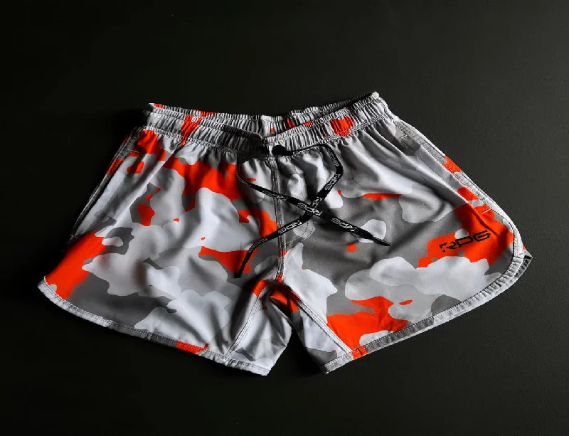 MEN'S RPG "HYPER" ORANGE/WHITE CAMO PERFORMANCE SHORTS