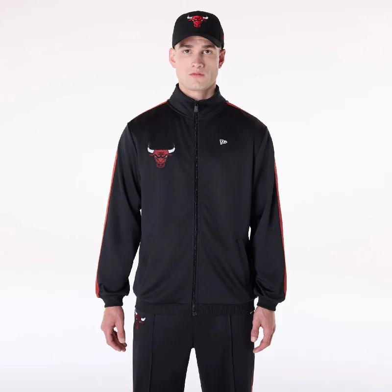 Chicago Bulls NBA Black Track Jacket