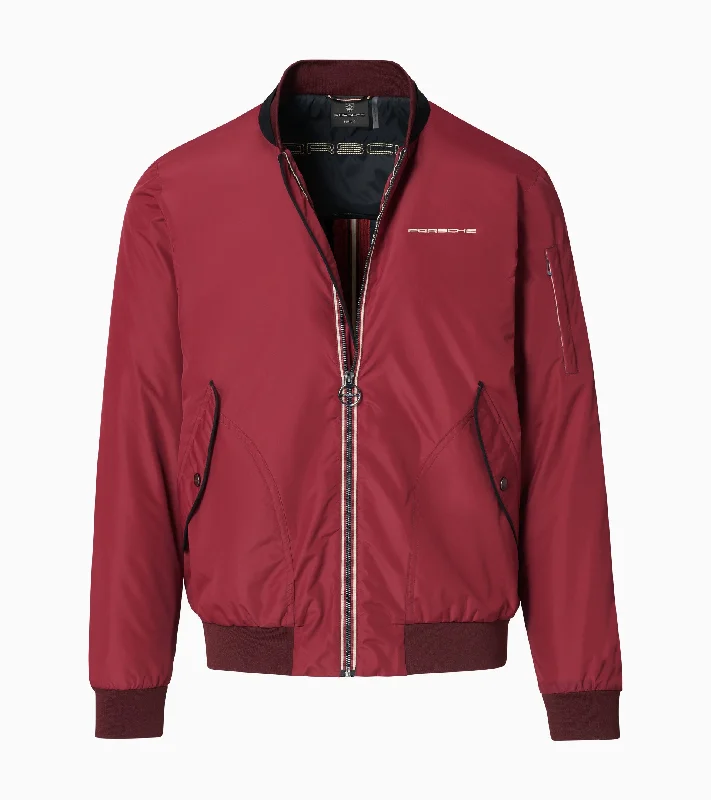 Porsche Men's Jacket, Burgundy - Heritage Collection