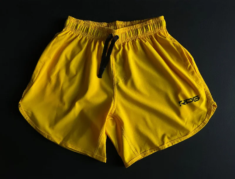 MEN'S RPG YELLOW PERFORMANCE SHORTS (NEW)