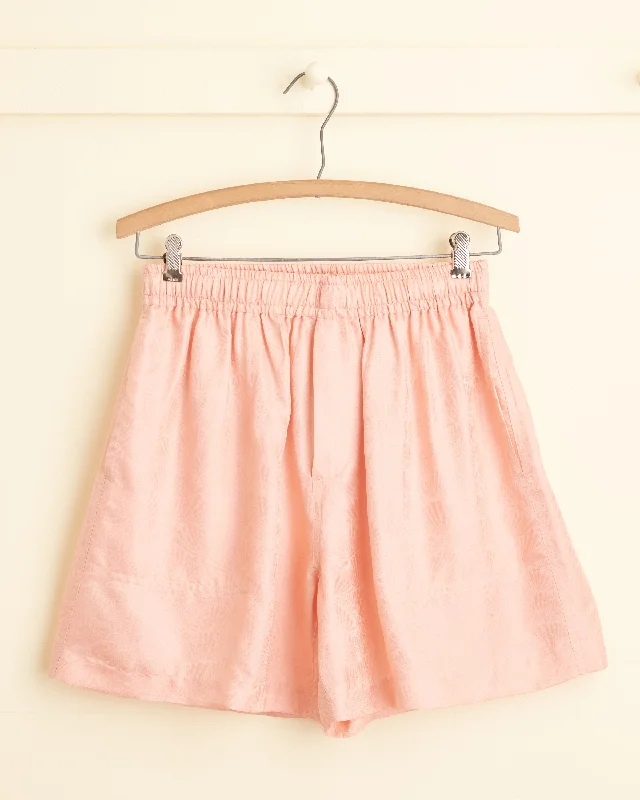 Blush Scallop Shorts