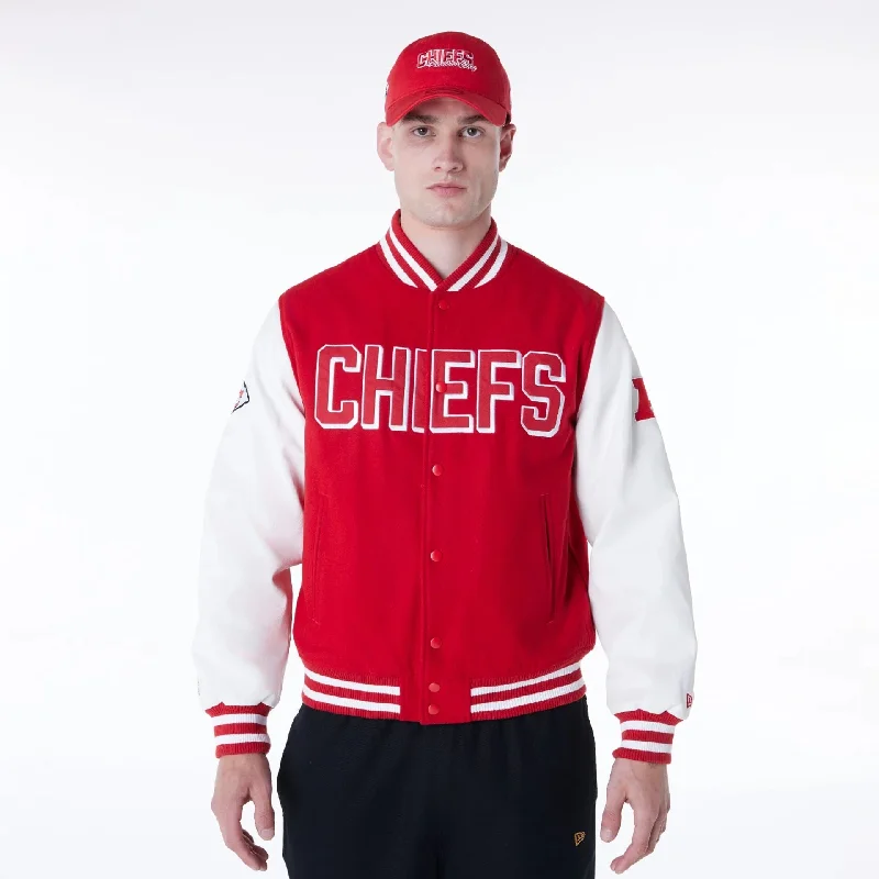 Kansas City Chiefs NFL Red Varsity Jacket