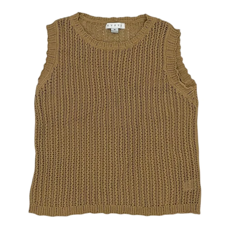 Vest Sweater By Hyfve In Brown, Size:M