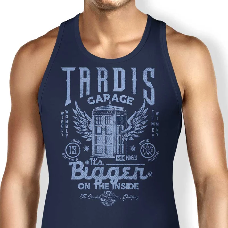 Tardis Garage - Tank Top