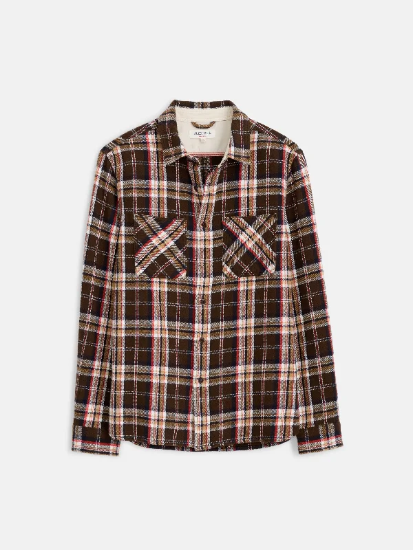 Chore Shirt In Vintage Wash Flannel