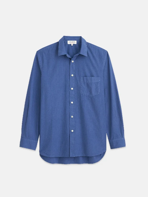 Easy Shirt in Cotton Poplin