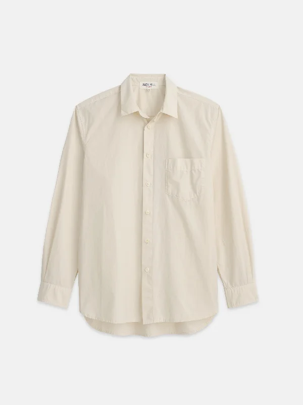 Easy Shirt in Cotton Poplin