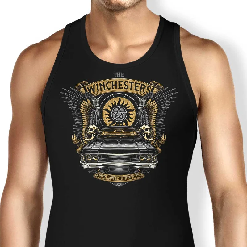 Hunting Things Emblem - Tank Top