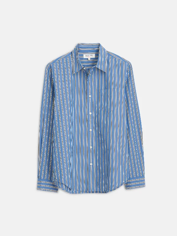 Mill Shirt In Halo Stripe