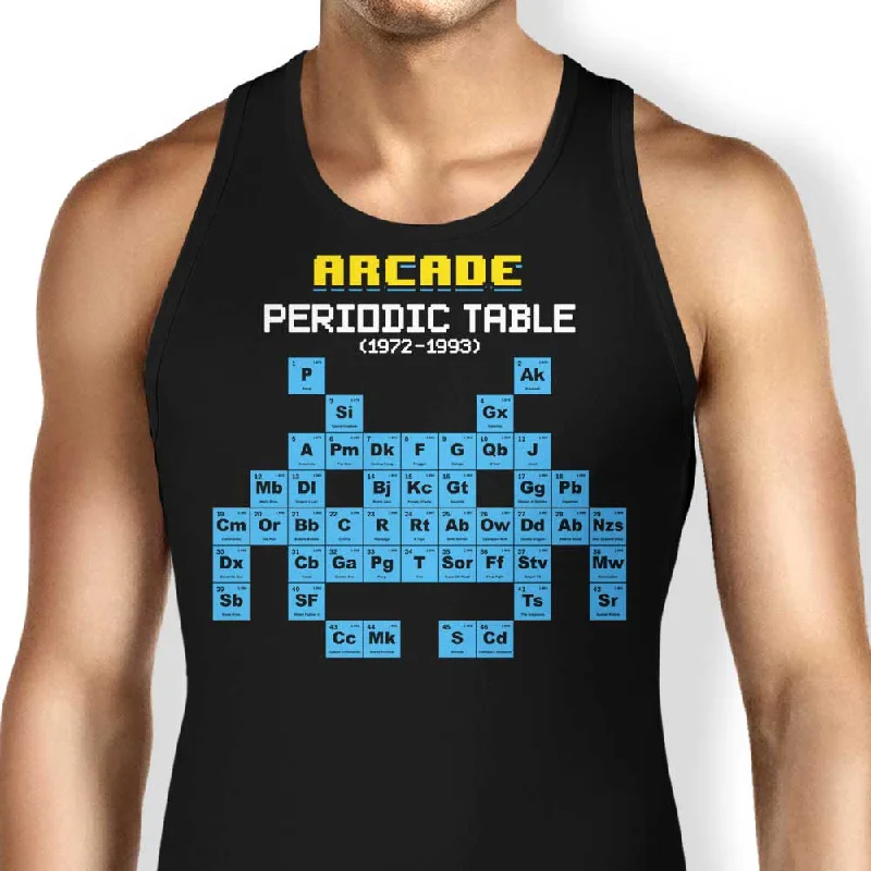 Arcade Periodic Table - Tank Top