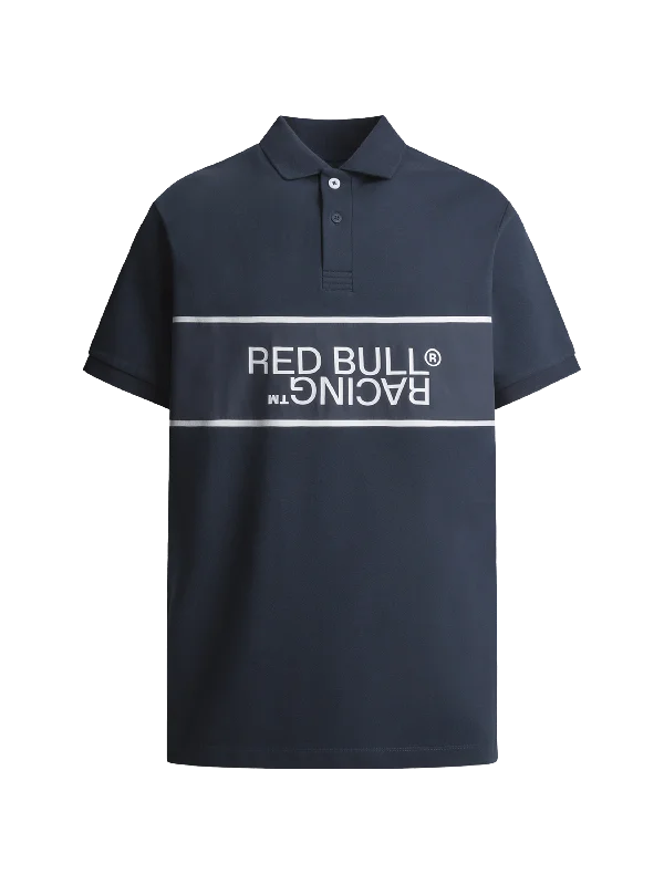 Red Bull Racing Panel Print Logo Polo by PEPE JEANS