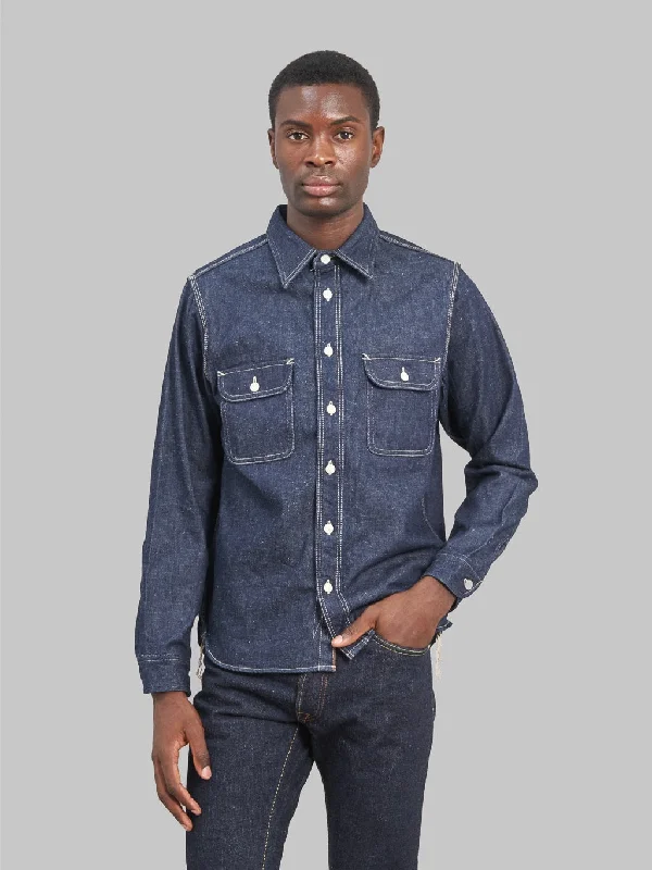 Samurai Jeans SJWS-SC01W 10oz Denim Work Shirt