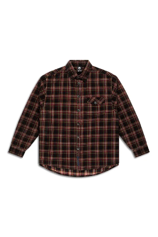 Check Corduroy Shirt 002 // regular fit