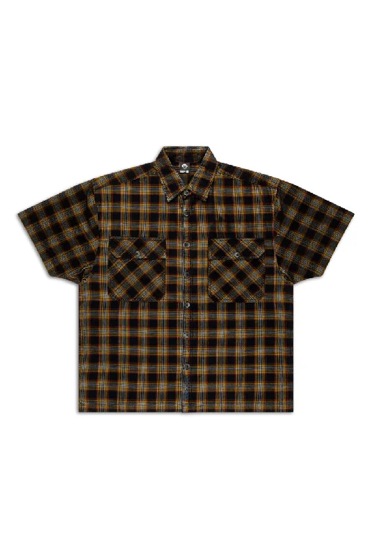 Check Corduroy Shirt 002 // oversized