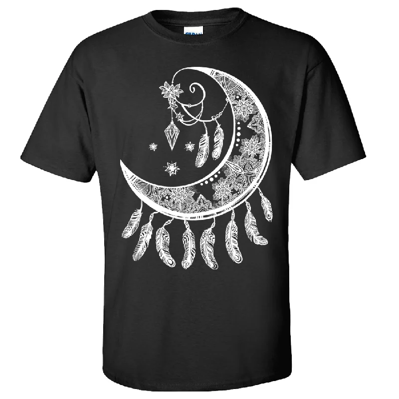 Crescent Moon Dreamcatcher White Asst Colors T-shirt/tee