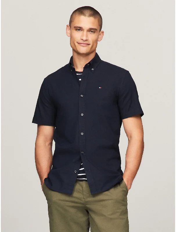 Tommy Hilfiger Men's Regular Fit Stretch Oxford Shirt