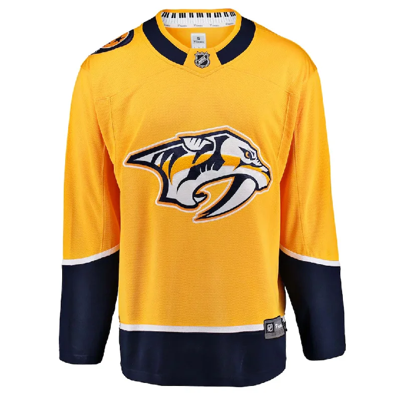 Fanatics - Kids' (Youth) Nashville Predators Home Breakaway Jersey (879Y NPRH 2GL BWH)