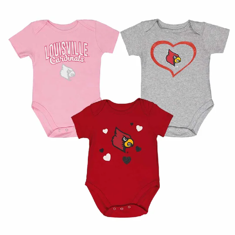 Girls' (Infant) Louisville Cardinals 3pc Champ Set (KZ415Z5 55)