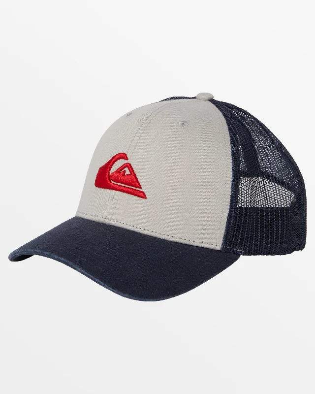 Grounder Trucker Hat - Silver Birch