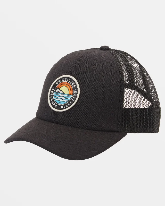 Waterman Hook Minded Trucker Hat - Jet Black