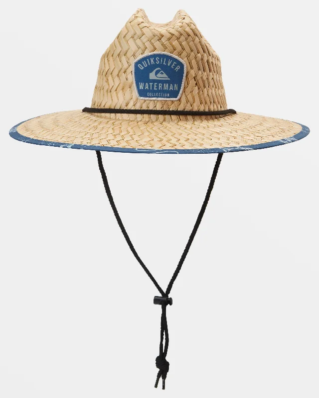 Waterman Outsider Straw Lifeguard Hat - Majolica Blue